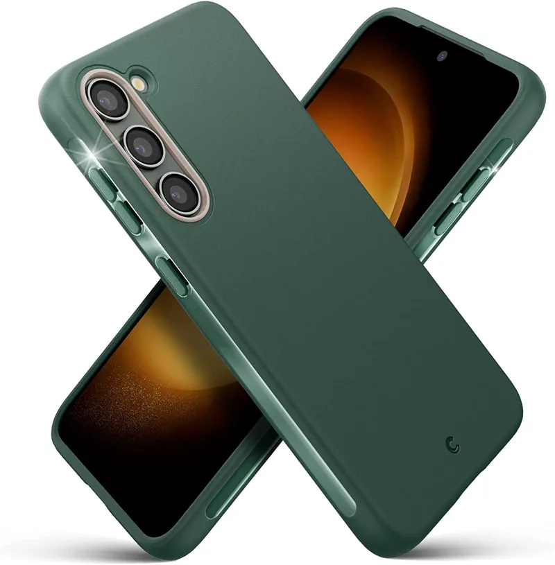 Spigen Cyrill UltraColor - Θήκη Σιλικόνης με Λουράκι Χειρός - Samsung Galaxy S23 Plus - Kale (ACS05697)