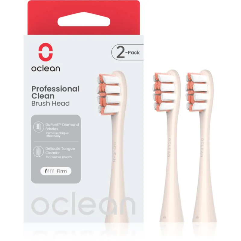 Oclean Professional Clean P1C8 ανταλλακτική κεφαλή gold 2 τμχ