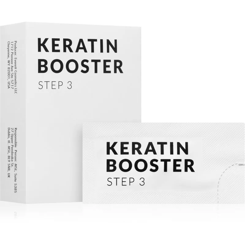 Nanolash Step 3 - Keratin booster κοντίσιονερ με κερατίνη για ανόρθωση και πλαστικοποίηση των βλεφαρίδων 10x0.5 ml