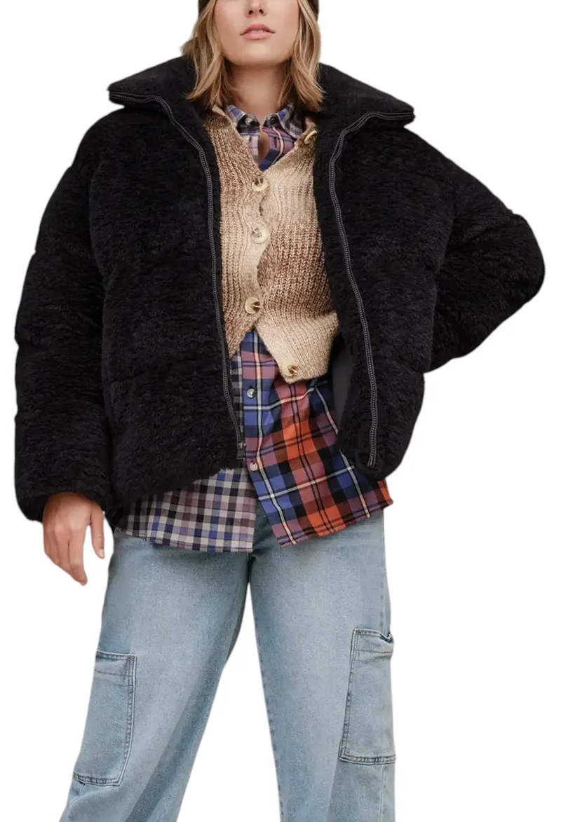 Μπουφάν Ugg Emmalyn UGGfluff Puffer 1158698-TARR Γυναικείο