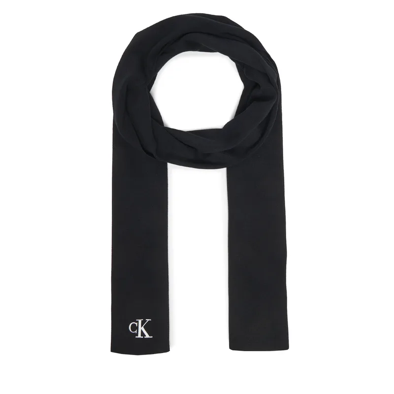 Κασκόλ Calvin Klein Fine LV04D8021G Μαύρο