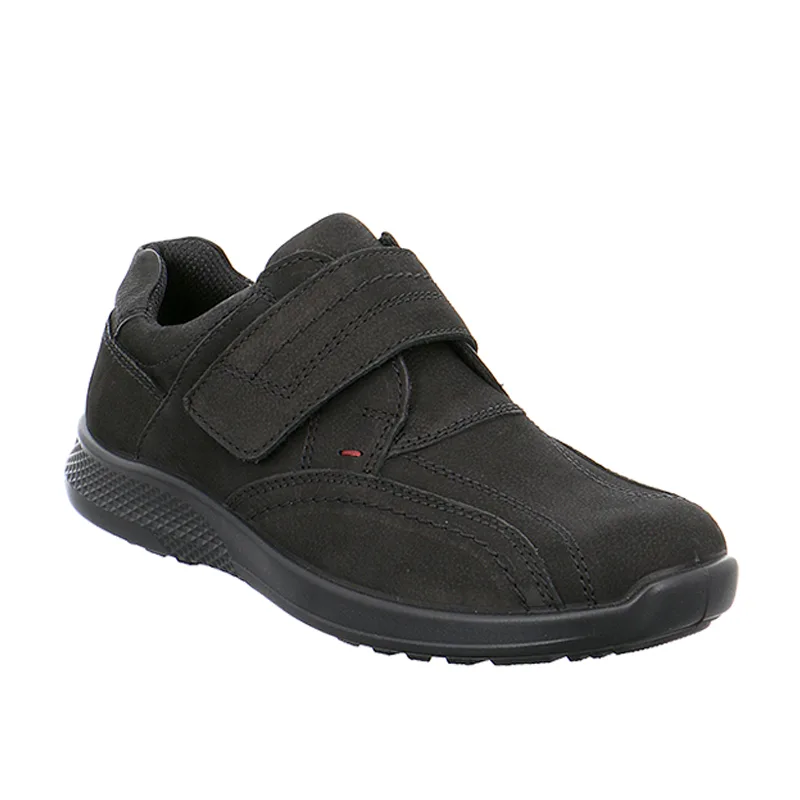 Jomos 32233583000 Ανατομικό Δερμάτινο Comfort Casual Μαύρο