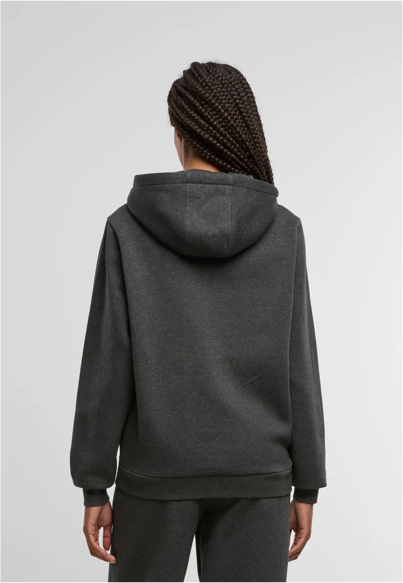 Ladies Fluffy Hoody Urban Classics TB7105-00091 charcoal
