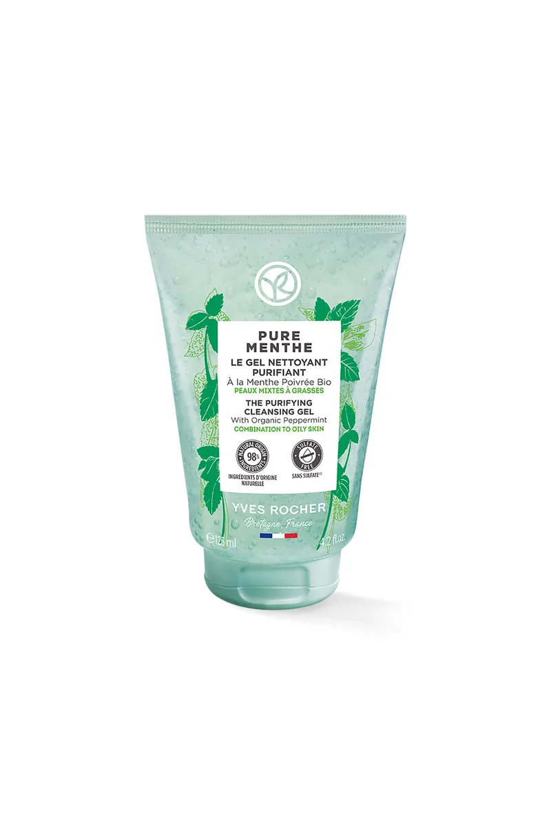 Yves Rocher Pure Menthe Purifying Cleansing Gel - 55035