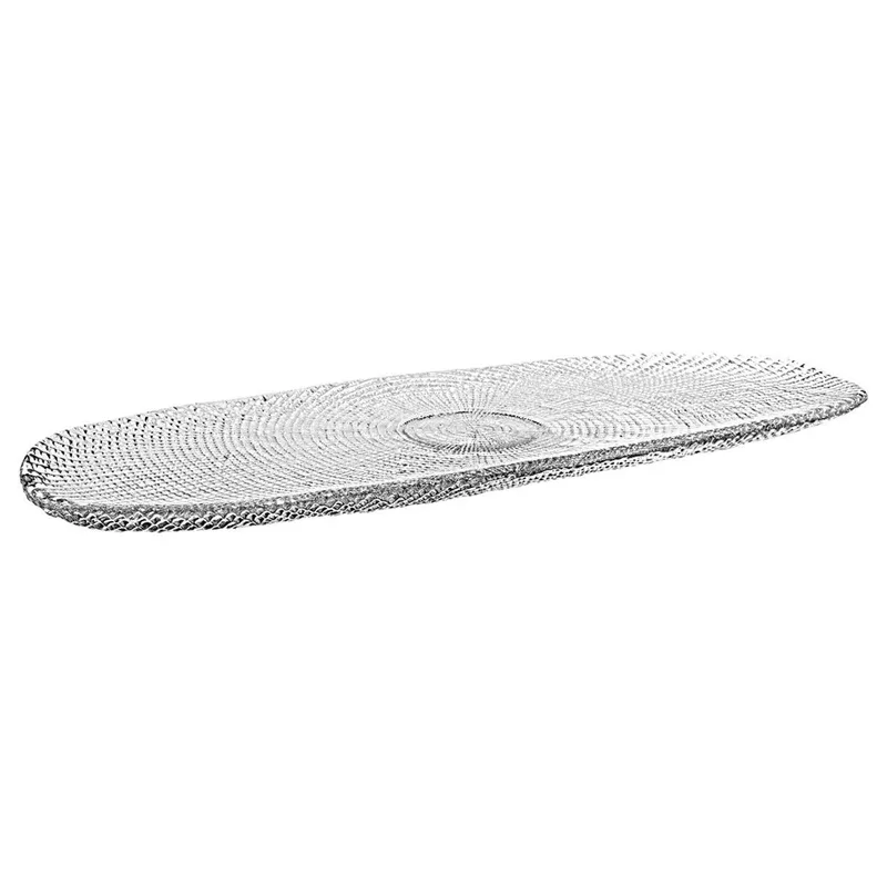 Estia Πιατέλα Σερβιρίσματος Roche Γυάλινη 42X17X2Cm