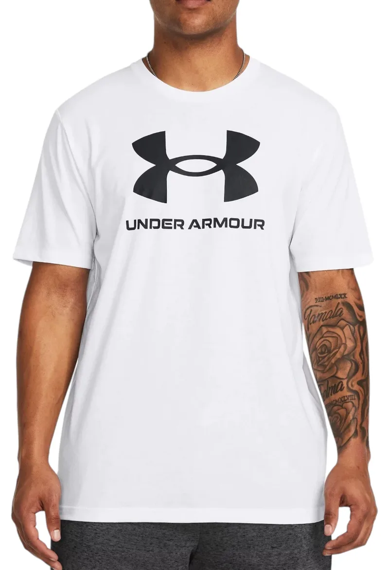 Μπλούζα Κοντομάνικη Under Armour Sportstyle Logo Update 1382911-100 Ανδρικό