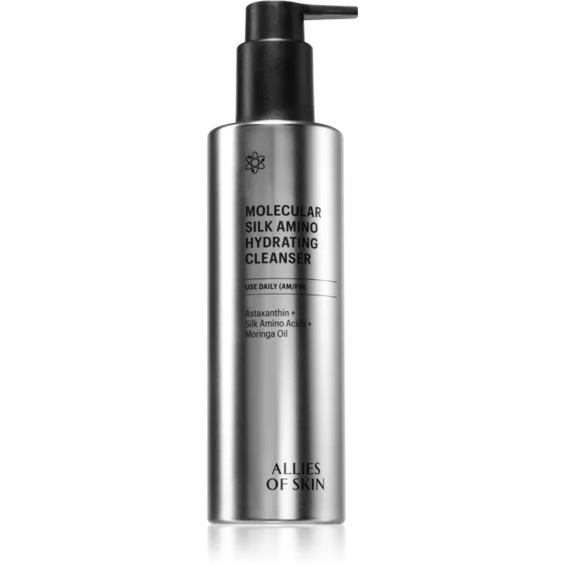 Allies of Skin Molecular Silk Amino Hydrating Cleanser ενυδατικό καθαριστικό τζελ με αμινοξέα 250 ml