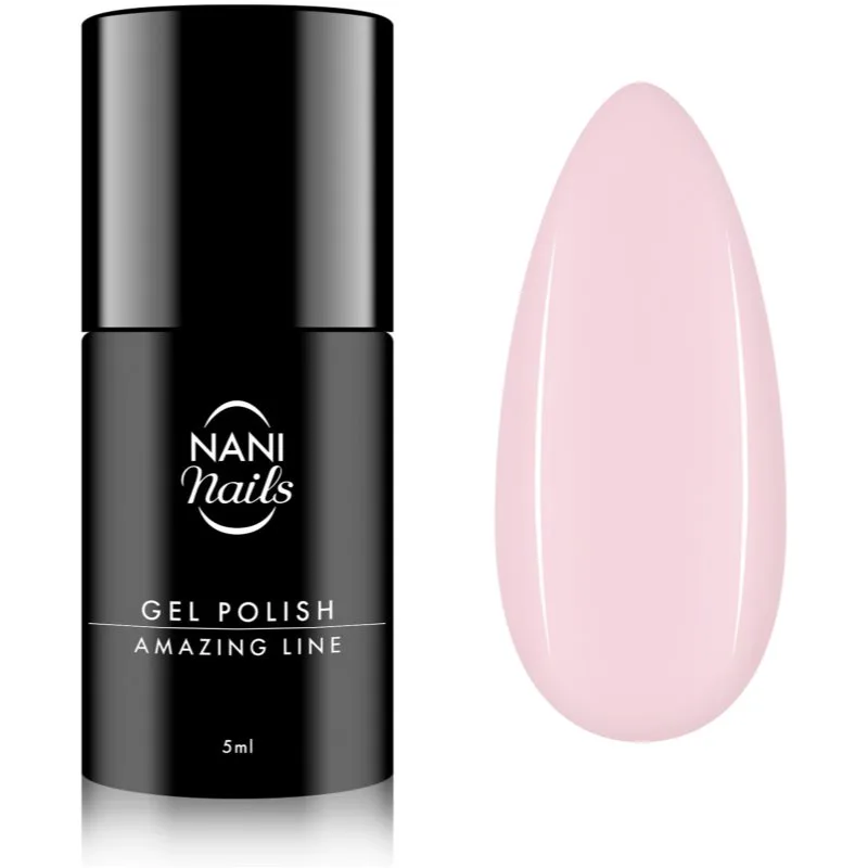 NaniNails NANI Amazing Line τζελ βερνίκι νυχιών απόχρωση Ροζ Milk 5 ml