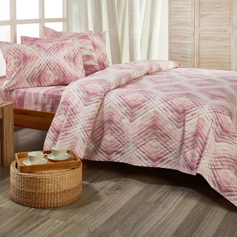 Σεντόνια Υπέρδιπλα (Σετ) Whitegg Romance R036/1 ΜΕ ΛΑΣΤΙΧΟ 165x200+32 ΜΕ ΛΑΣΤΙΧΟ 165x200+32