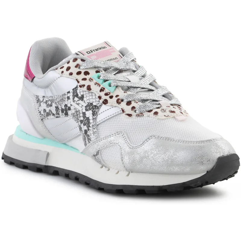 Xαμηλά Sneakers D.Franklin Vibla Zig Patch DFSH378006-SILV Silver