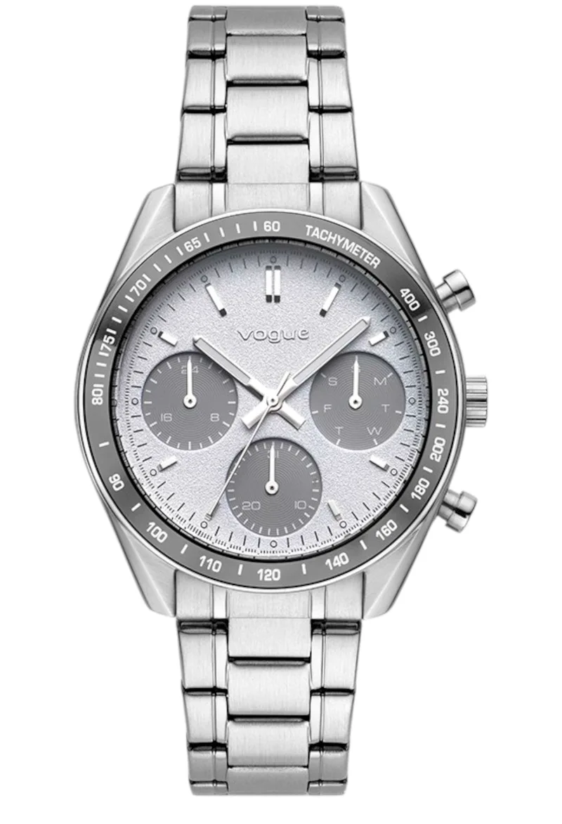 Ρολόι Χειρός Vogue Happy Sports Stainless Steel 2020612581-Silver Stainless Steel Γυναικείο