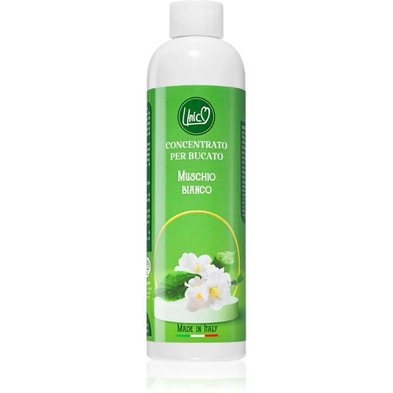 THD Unico White Musk συμπυκνωμένο άρωμα για πλυντήρια ρούχων 200 ml