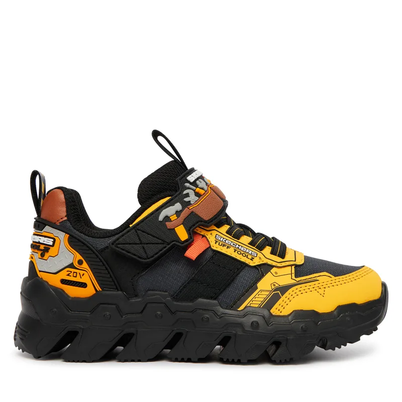 Αθλητικά Skechers Mega-Flex Lite - Tuff Toolz 402130L/YLBK Έγχρωμο
