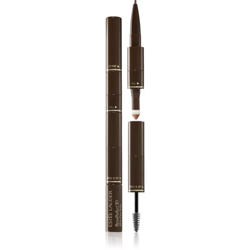Estée Lauder BrowPerfect 3D All-in-One Styler μολύβι για τα φρύδια 3 σε 1 απόχρωση Cool Brown 2,07 γρ