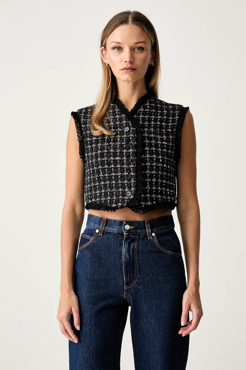 MSGM γιλέκο γυναικείο με βαμβάκι
