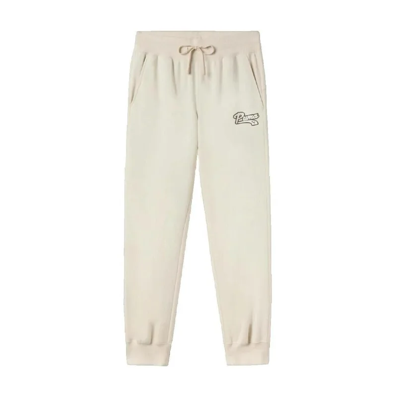 Παντελόνια Puma Pantalon Μπεζ W Script