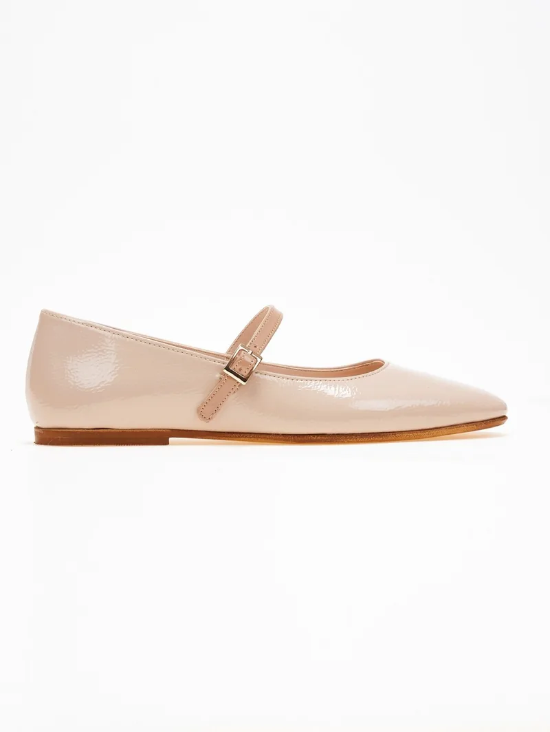 TFP Patent Ballerinas - 200 - Nude