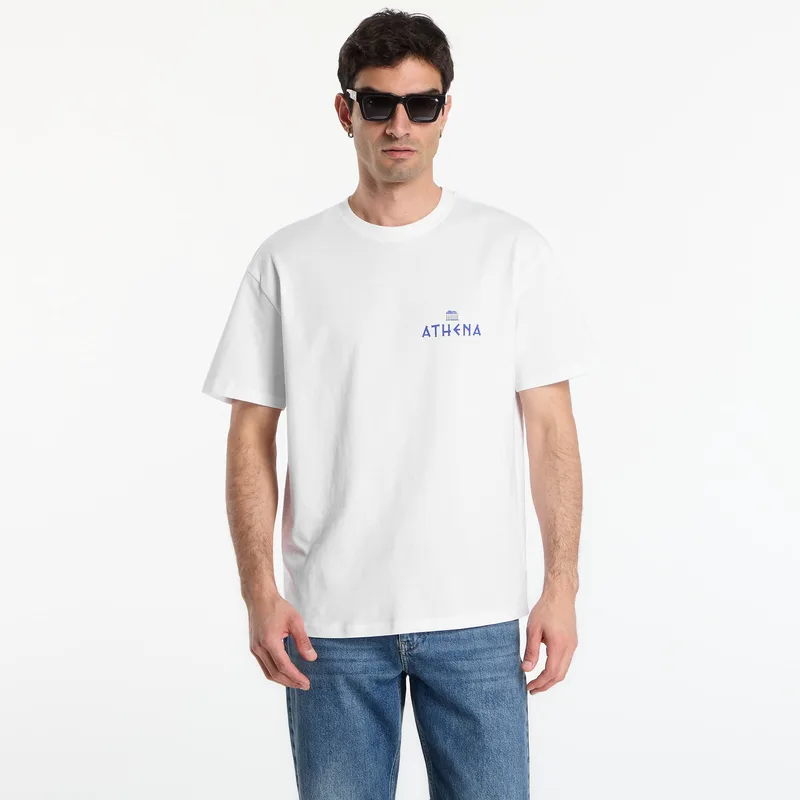 T-shirt Urbanc Classics Athen Souvenirs Oversize Tee White XL