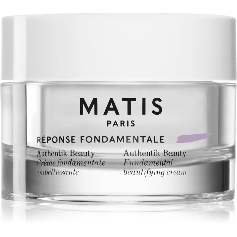 MATIS Paris Réponse Fondamentale Authentik-Beauty απαλή καλλωπιστική κρέμα με υαλουρονικό οξύ 50 ml