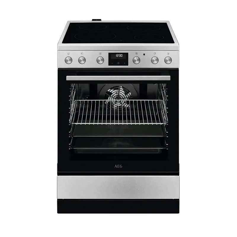 AEG CCB6441NBM Inox Κουζίνα Κεραμική CCB6441NBM