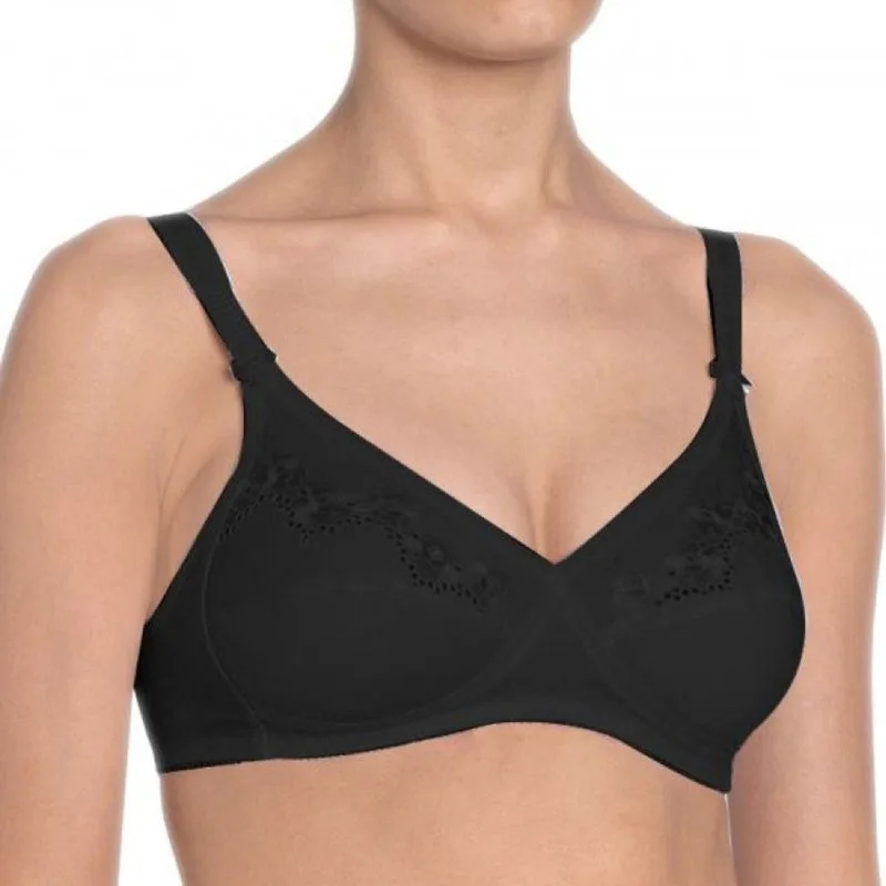Σουτιέν χωρίς μπανέλα | Elasti Cross+Cotton N ΜΑΥΡΟ