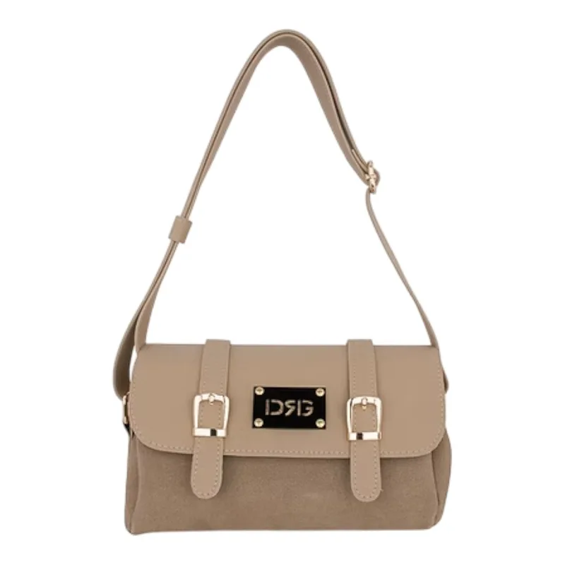 De Raggi Γυναικείες Τσάντες Ωμού Shoulder Bag 26134-1302 Μπέζ