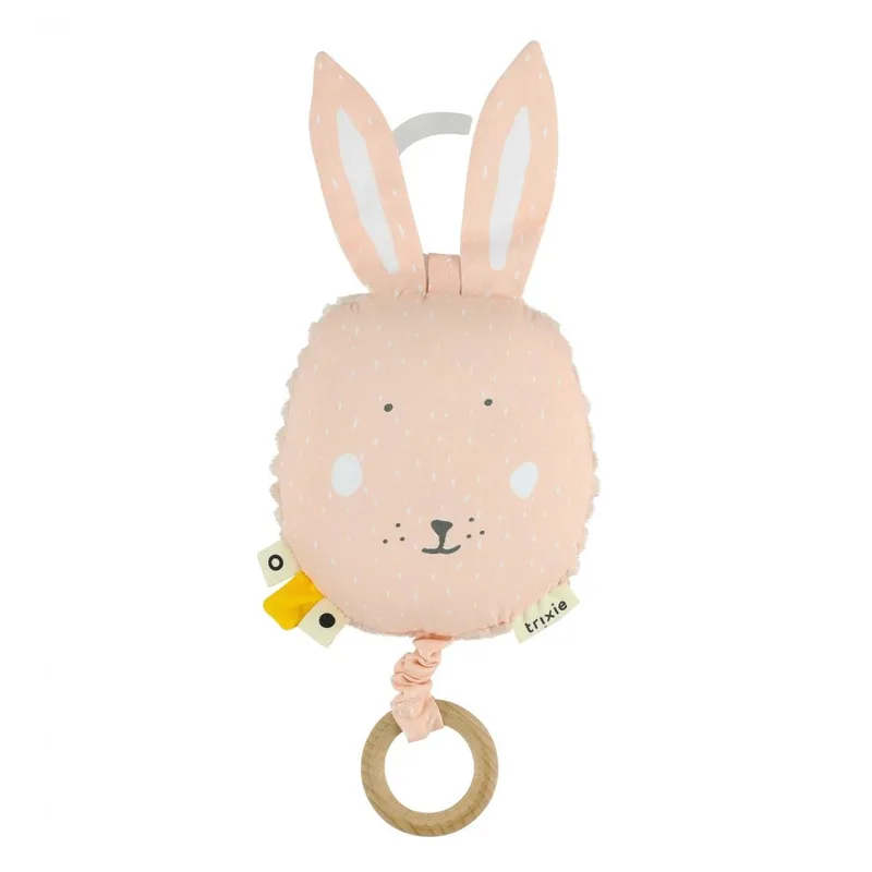 Trixie Music Toy Κωδ 77207 Βρεφικό Μουσικό Παιχνίδι 1 Τεμάχιο - Mrs. Rabbit
