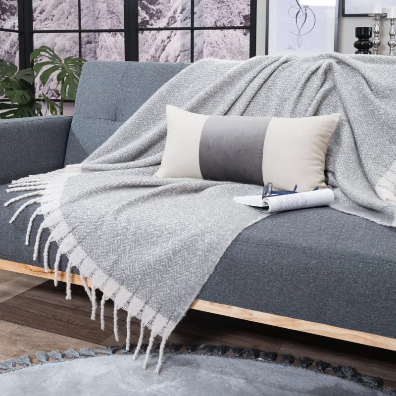 Κουβέρτα Καναπέ Πολυθρόνας 130X150 Teoran Mohair 11 (130x150)