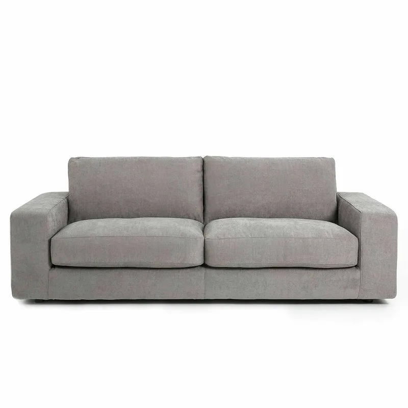 Καναπές από βισκόζη-πολυέστερ Μ105xΠ217xΥ78cm