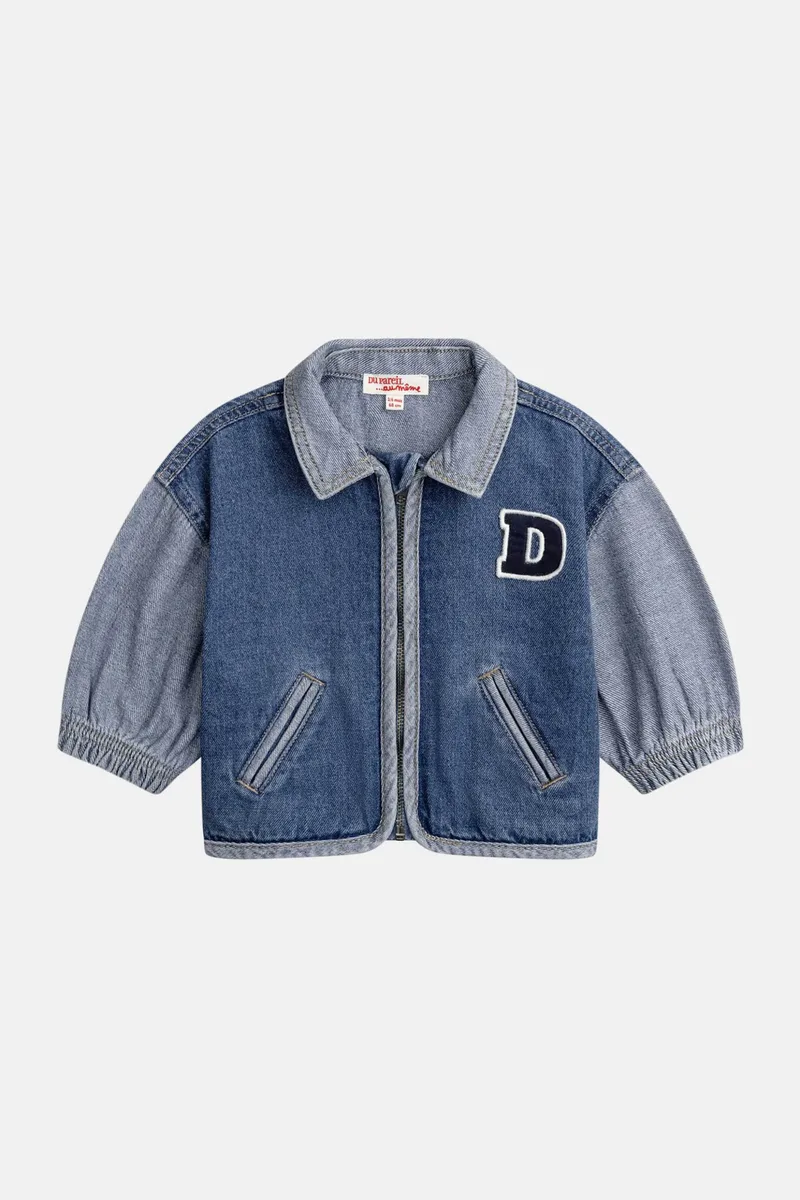DPAM βρεφικό denim μπουφάν για αγόρια "Cool" - 370841 Denim Blue