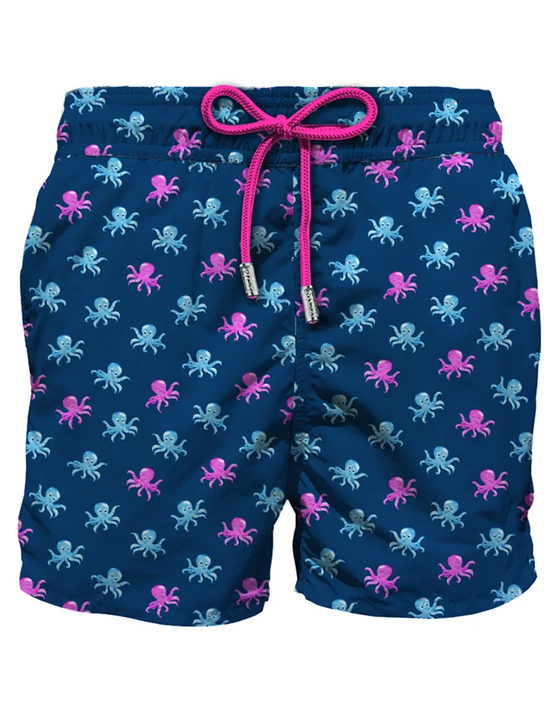 MC2 LIGHTING MICRO STRETCH-SWIMSHORT-SILK OCTO 61 LIG0016-08013L-08013L Blue