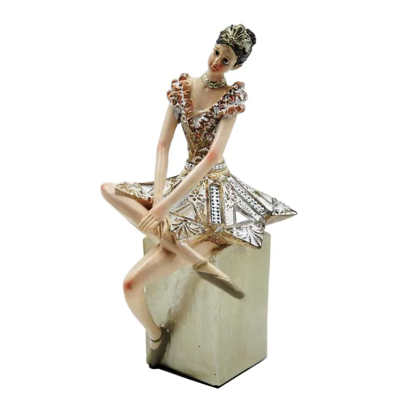 Διακοσμητική Μπαλαρίνα Polyresin 10,5x12x20εκ. Royal Art LAN9/02 (Υλικό: Polyresin) - Royal Art Collection - LAN9/02