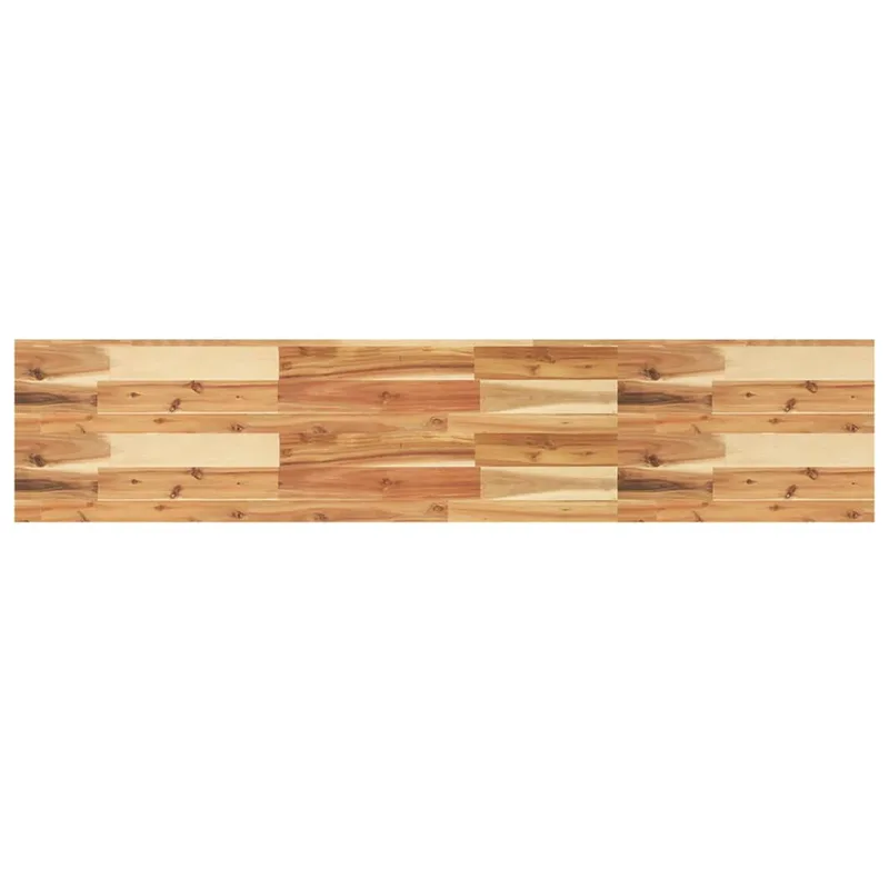 vidaXL Ράφι Κρεμαστό 140x30x4 εκ. Φινίρισμα Λαδιού Μασίφ Ακακία