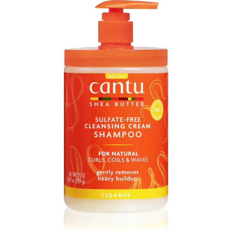 CANTU Shea Butter Cleansing Shampoo καθαριστικό σαμπουάν για σγουρά μαλλιά 709 γρ