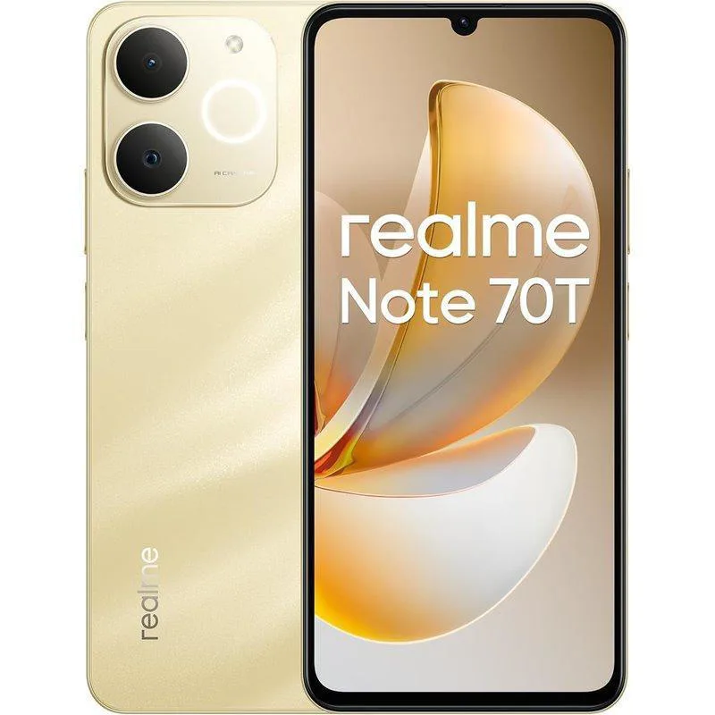 Realme Note 70T 4+64GB 6.74" 4G Beach Χρυσό EU