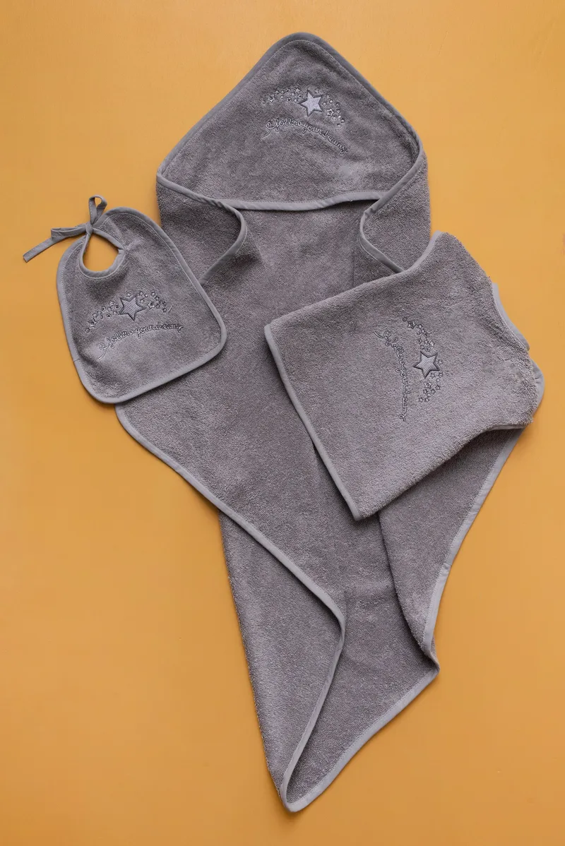 Βρεφικό Σετ Μπάνιου Palamaiki BJ524 Grey
