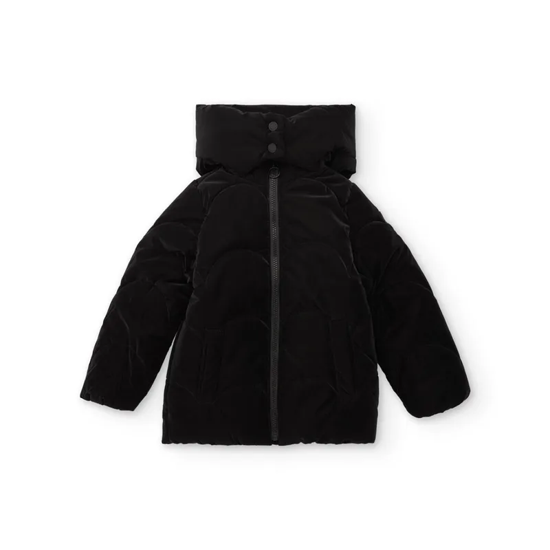 Μπουφάν χειμερινό κορίτσι Nath-KG09C902X1-Black