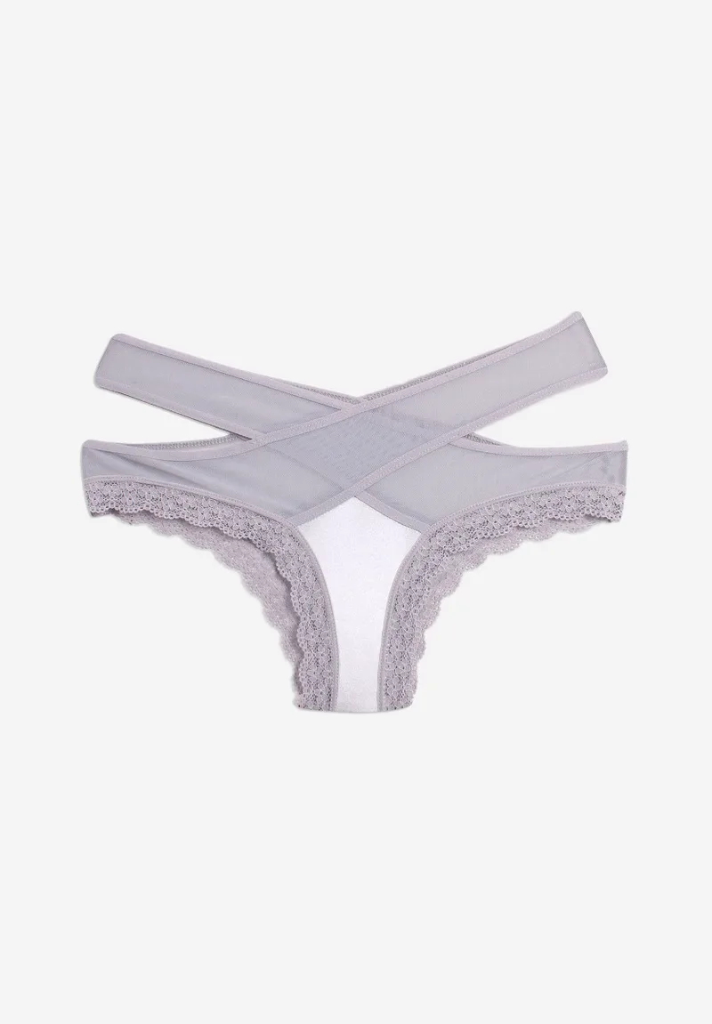 Σλιπ Cottonhill ψηλόμεσο Satin Love CH4475-Λευκό