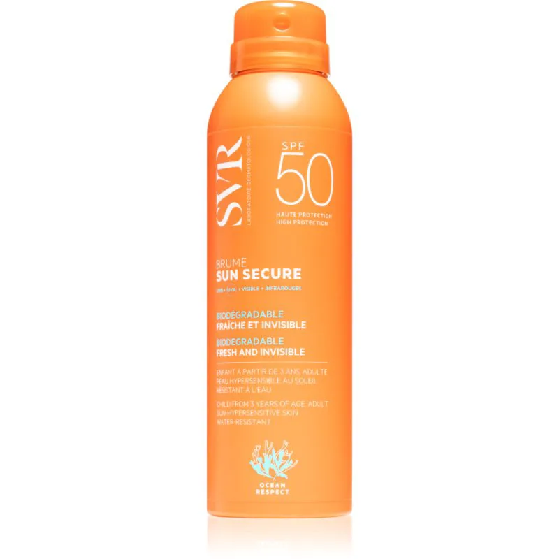 SVR Sun Secure αντηλιακή ομίχλη σε σπρέι SPF 50 200 ml