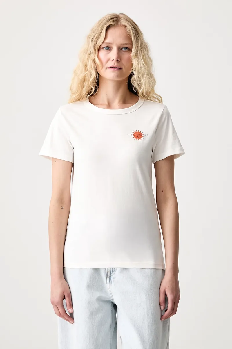 HUGO t-shirt γυναικείο βαμβακερό Deloris_5
