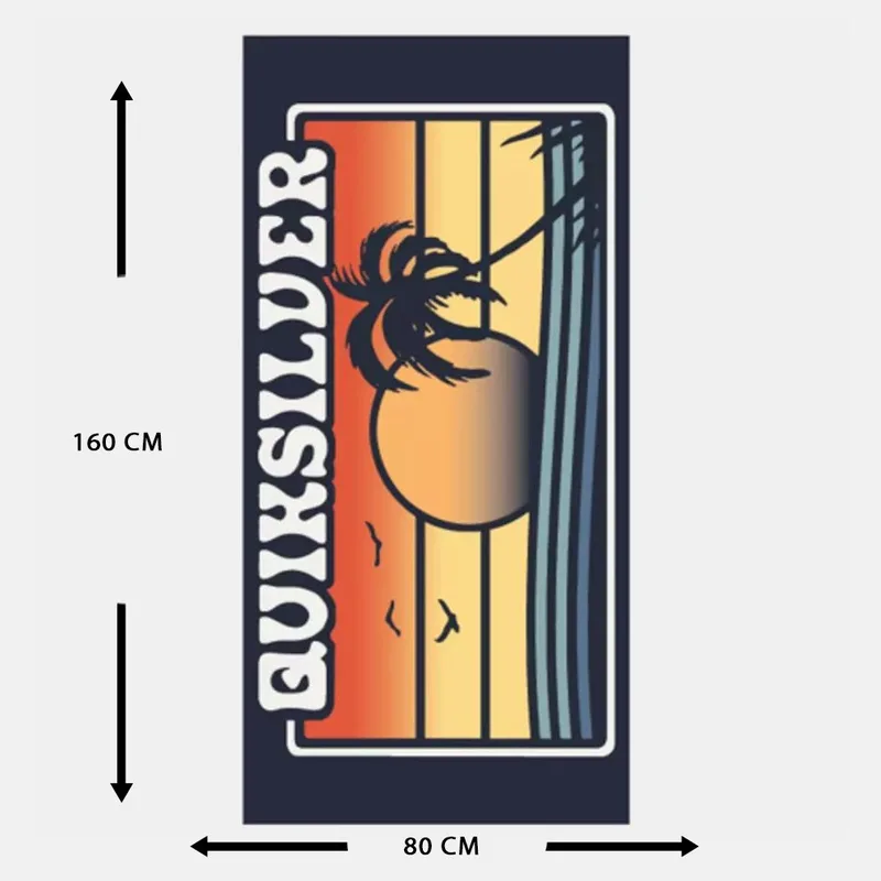 Quiksilver Freshness Πετσέτα Θαλάσσης 160 x 80 cm (9000222165_1629)