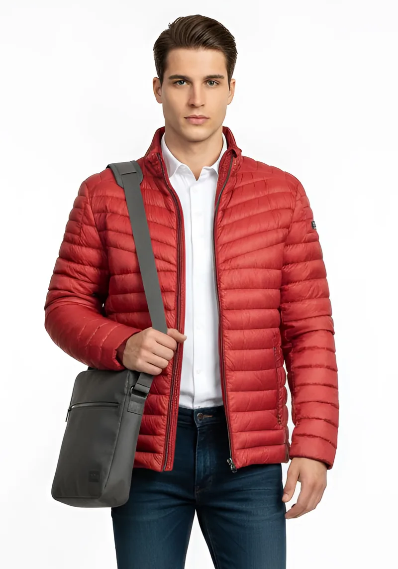 Finnmark Μπουφάν της σειράς Puffer Jacket - 18538 820 Red