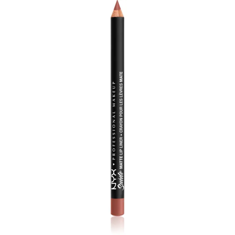 NYX Professional Makeup Suede Matte Lip Liner Ματ λάινερ χειλιών απόχρωση 52 Free Spirit 1 γρ