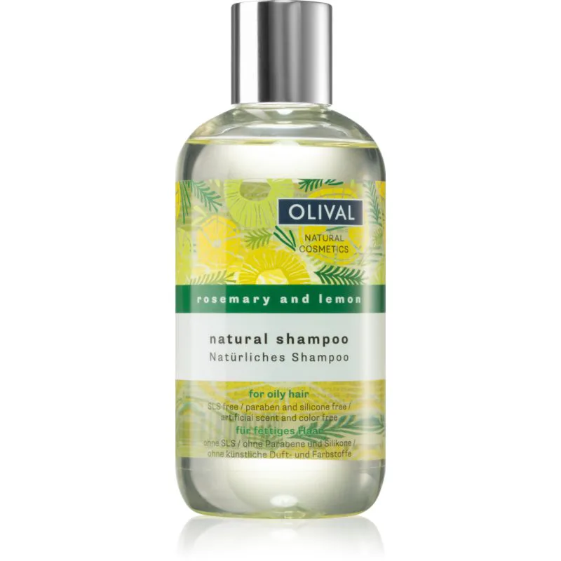 Olival Natural Rosemary and Lemon φυσικό σαμπουάν για λιπαρά μαλλιά 250 ml