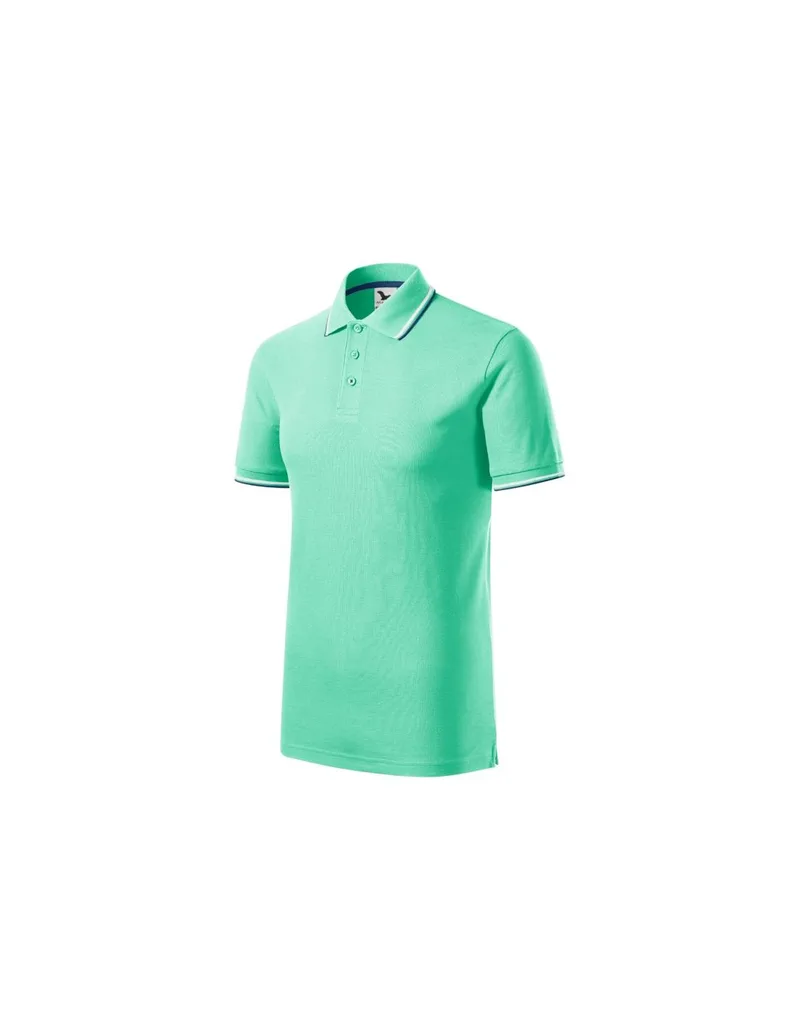 Malfini MLI-23295 Ανδρικό T-shirt Polo Πράσινο