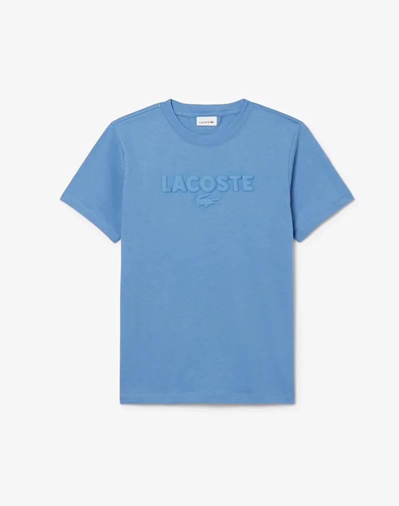 LACOSTE ΜΠΛΟΥΖΑ ΚΜ TEE-SHIRT SS 3TJ6913-776 Blue
