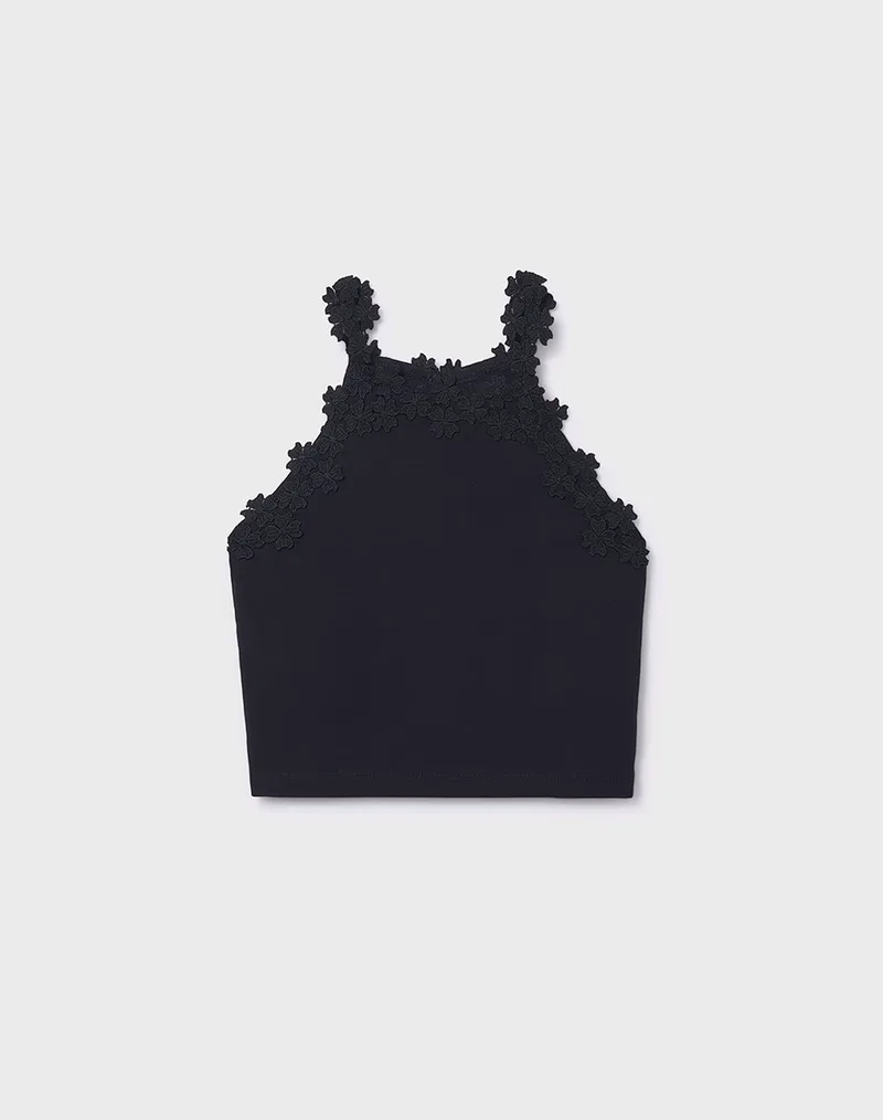 MAYORAL ΜΠΛΟΥΖΑ ΤΙΡΑΝΤΕΣ ΔΑΝΤΕΛ ΓΚΙΠΟΥ 06015-021 Black