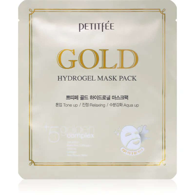 Petitfée Χρυσό εντατική μάσκα υδρογέλης με χρυσό 24 καρατίων 32 γρ