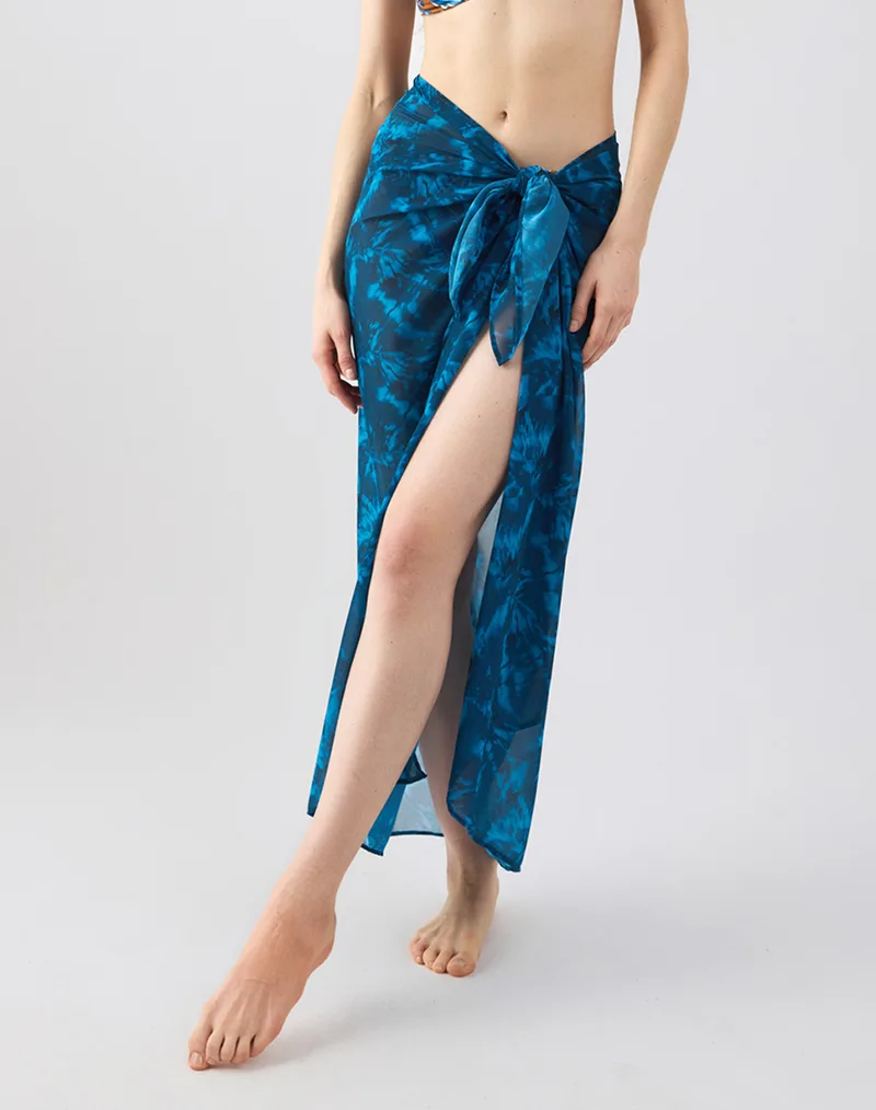MINERVA BEACHW.ΠΑΡΕΟ-ΜΑΝΤΗΛΙ 90-95219-346 Blue