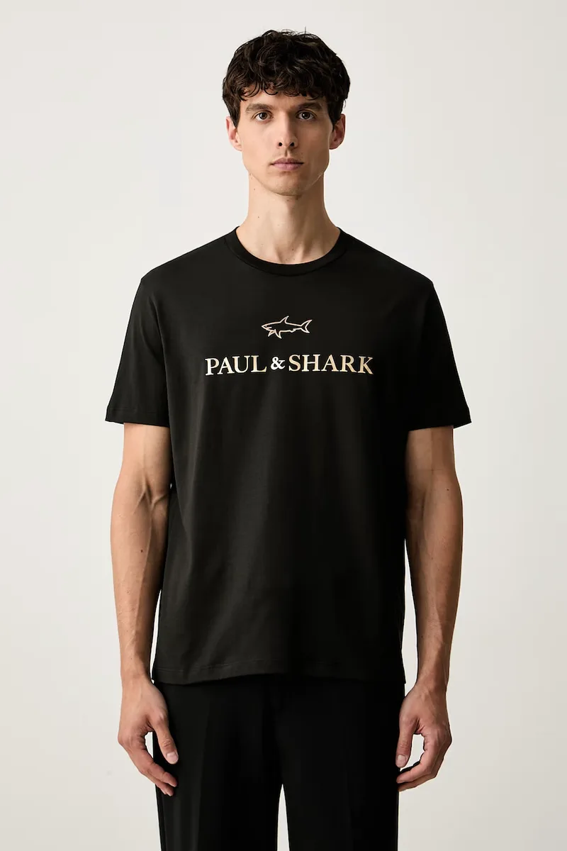 Paul&Shark t-shirt ανδρικό βαμβακερό Knitwear